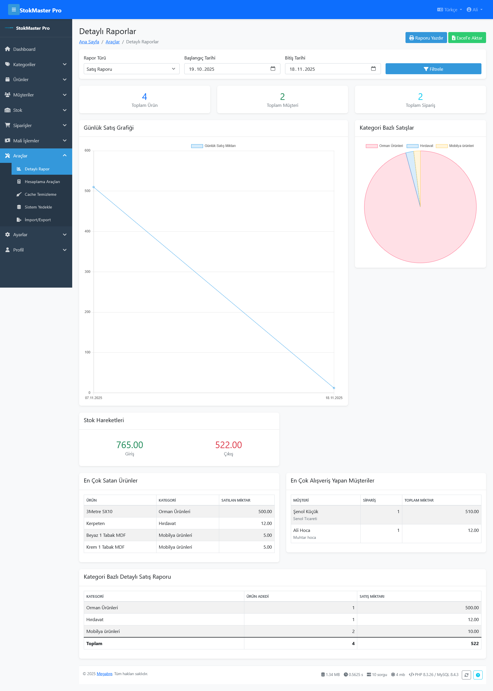 Stock Tracking Product Management System - Ekran Görüntüsü 5