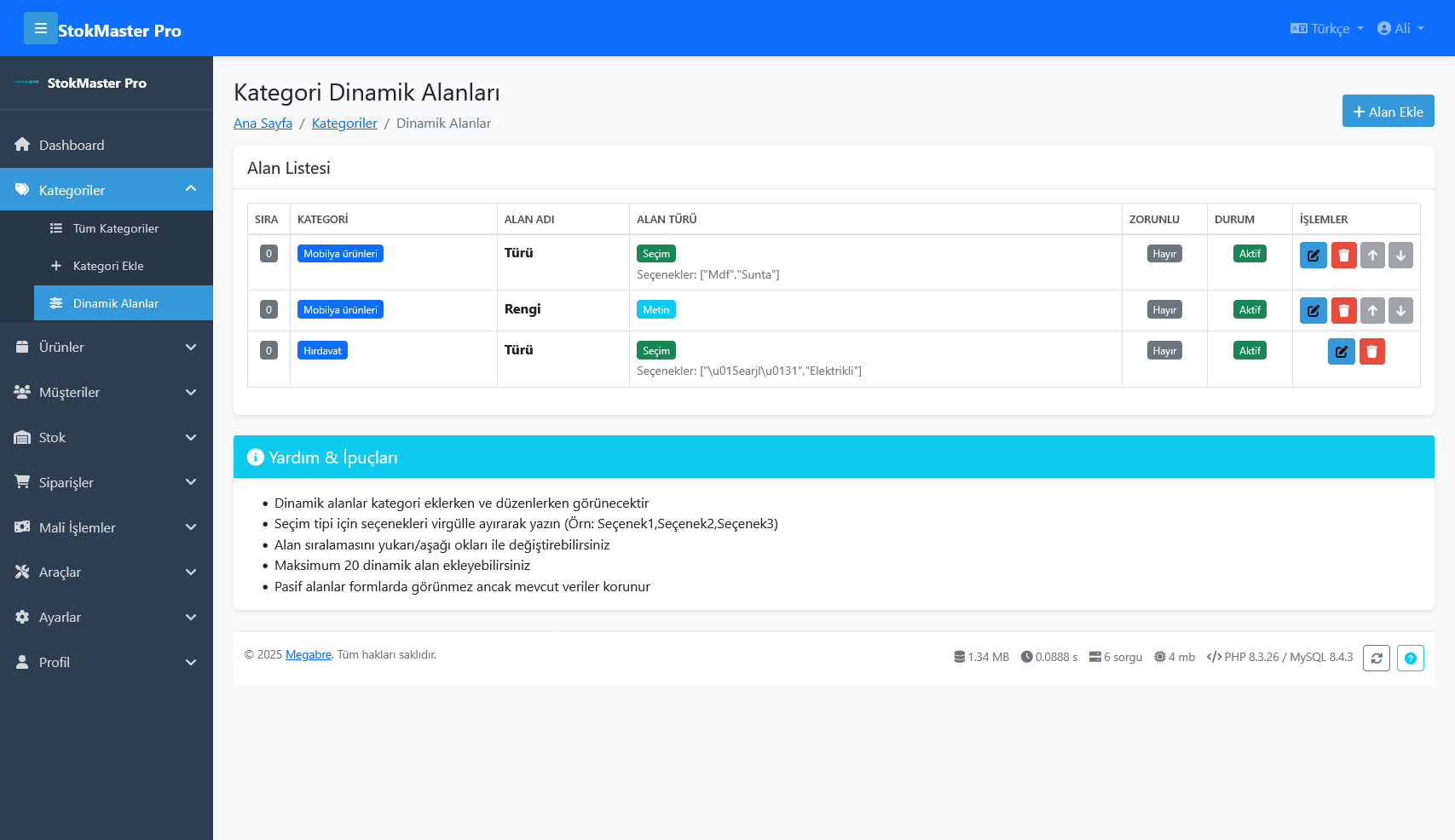 Stock Tracking Product Management System - Ekran Görüntüsü 9