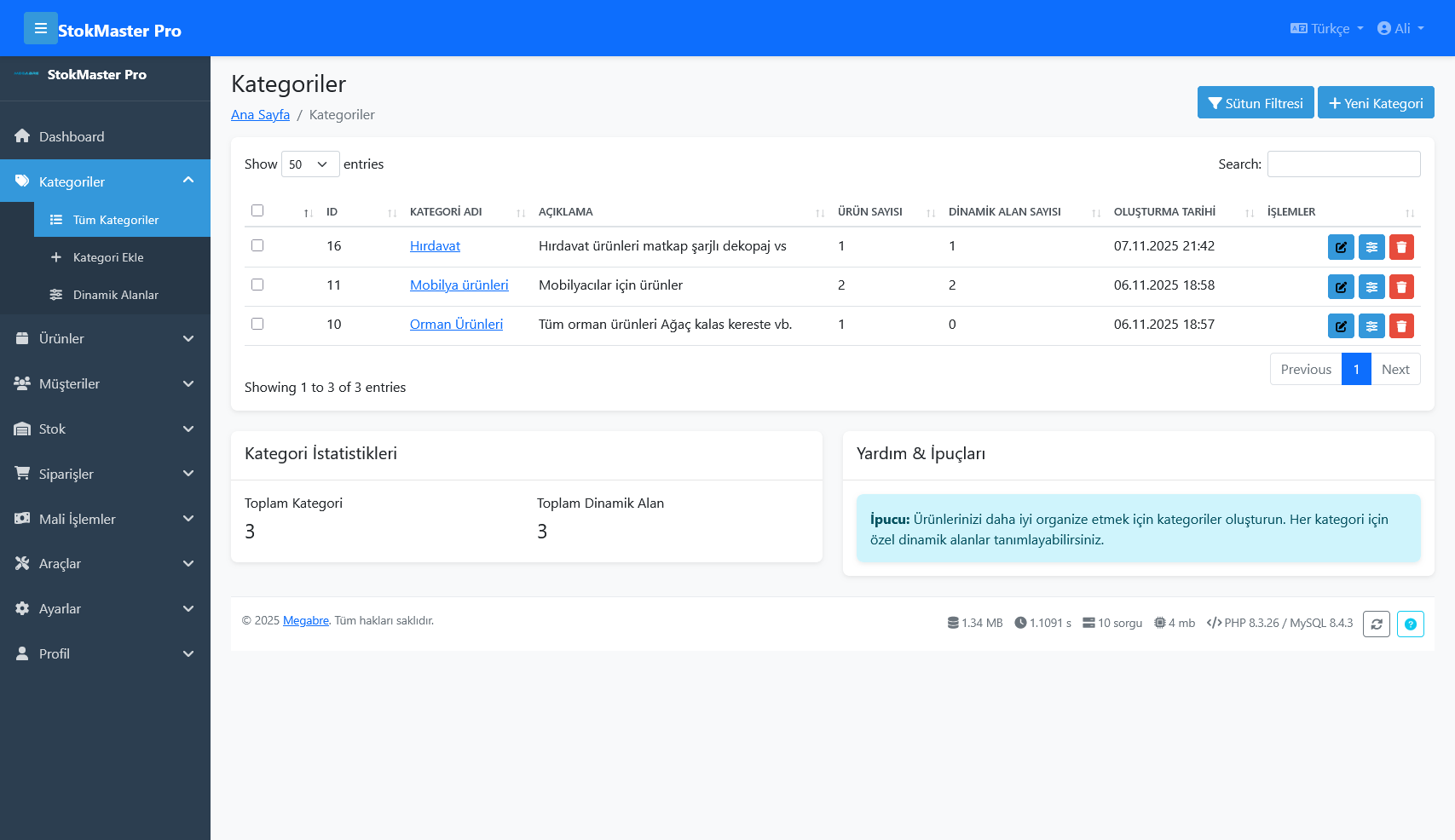 Stock Tracking Product Management System - Ekran Görüntüsü 10
