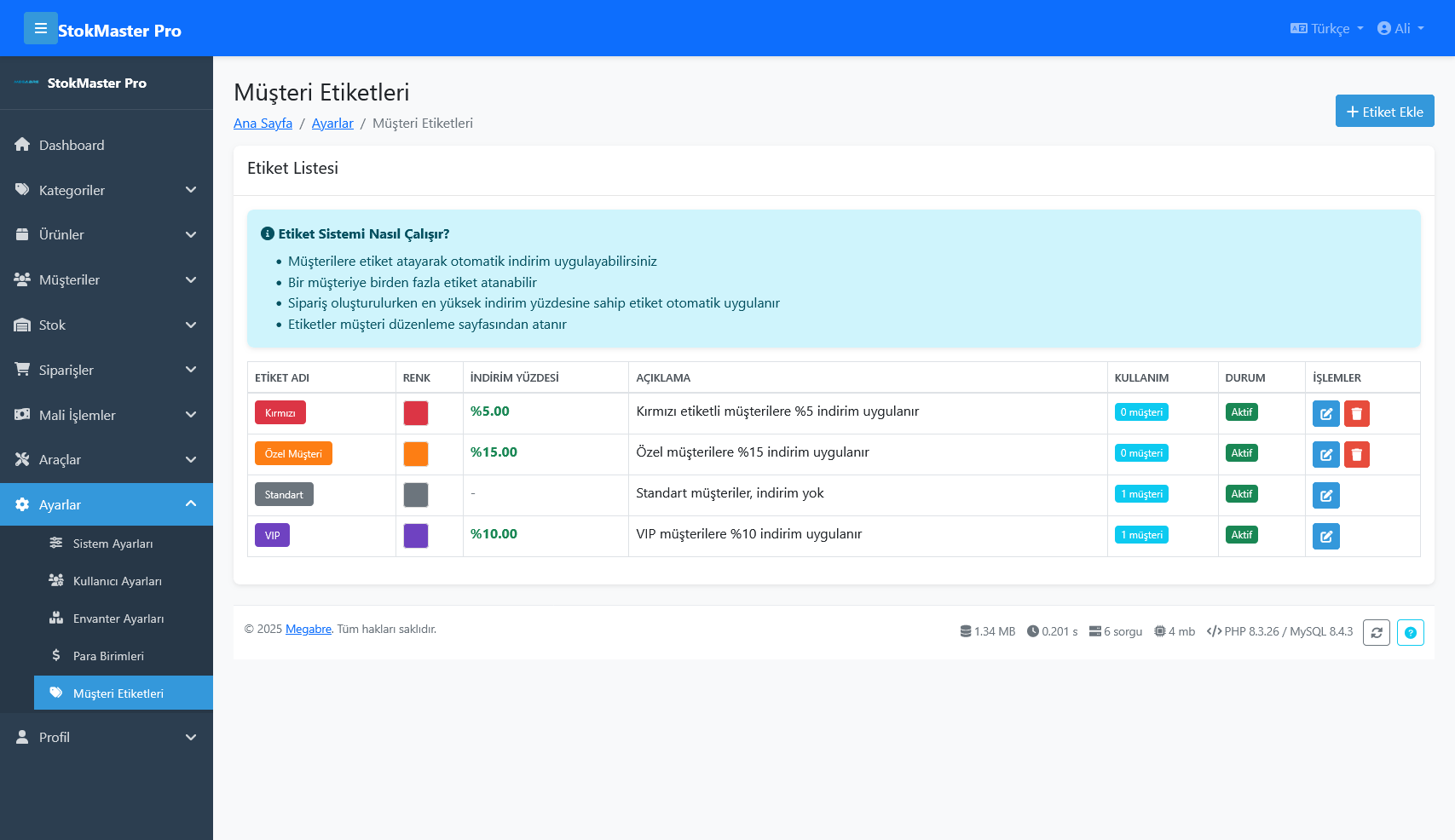Stock Tracking Product Management System - Ekran Görüntüsü 15