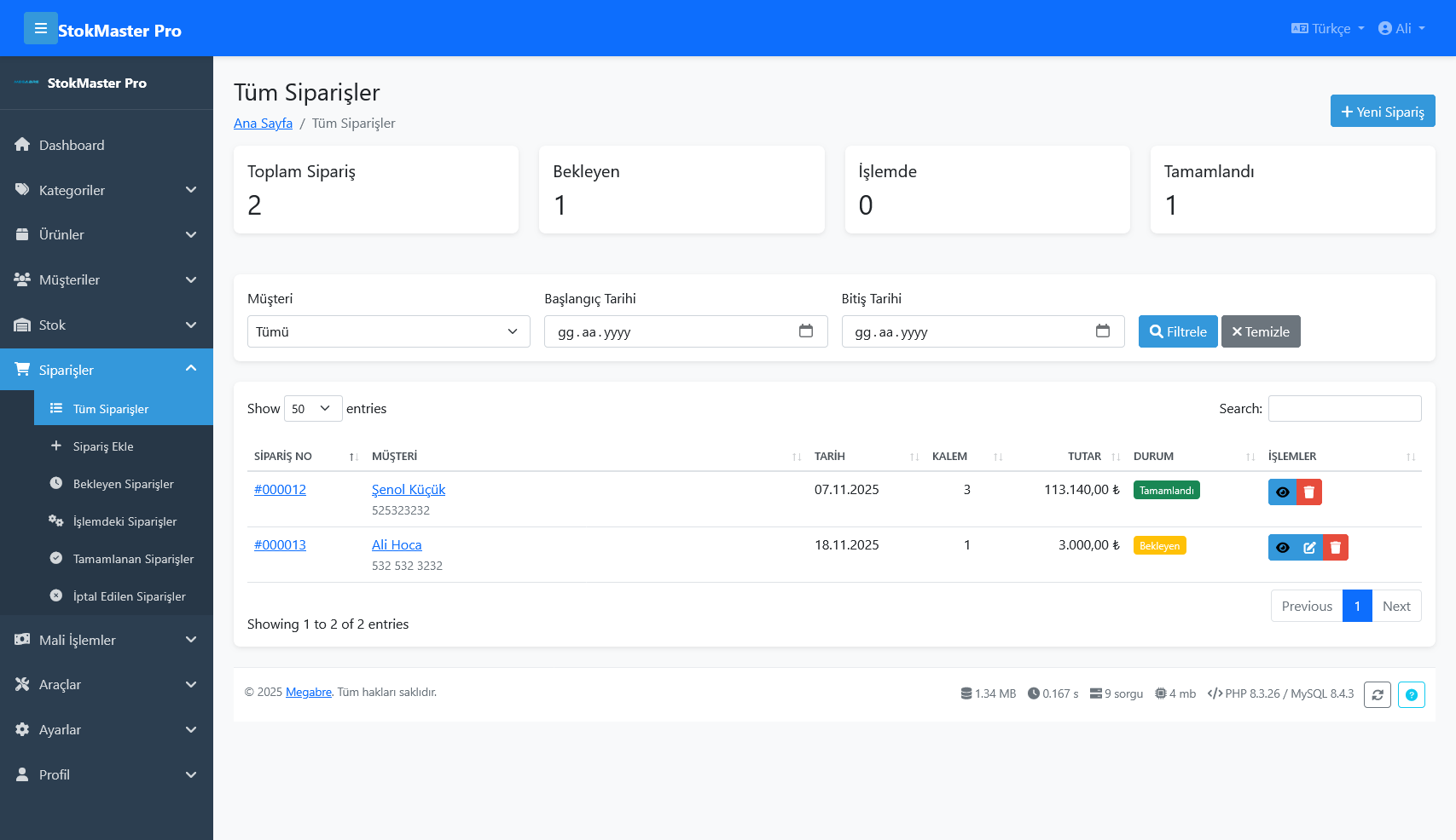 Stock Tracking Product Management System - Ekran Görüntüsü 20