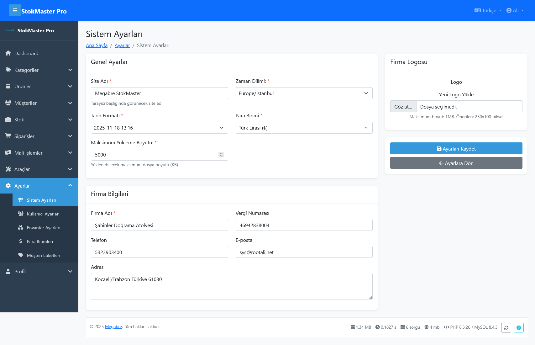 Stock Tracking Product Management System - Ekran Görüntüsü 21